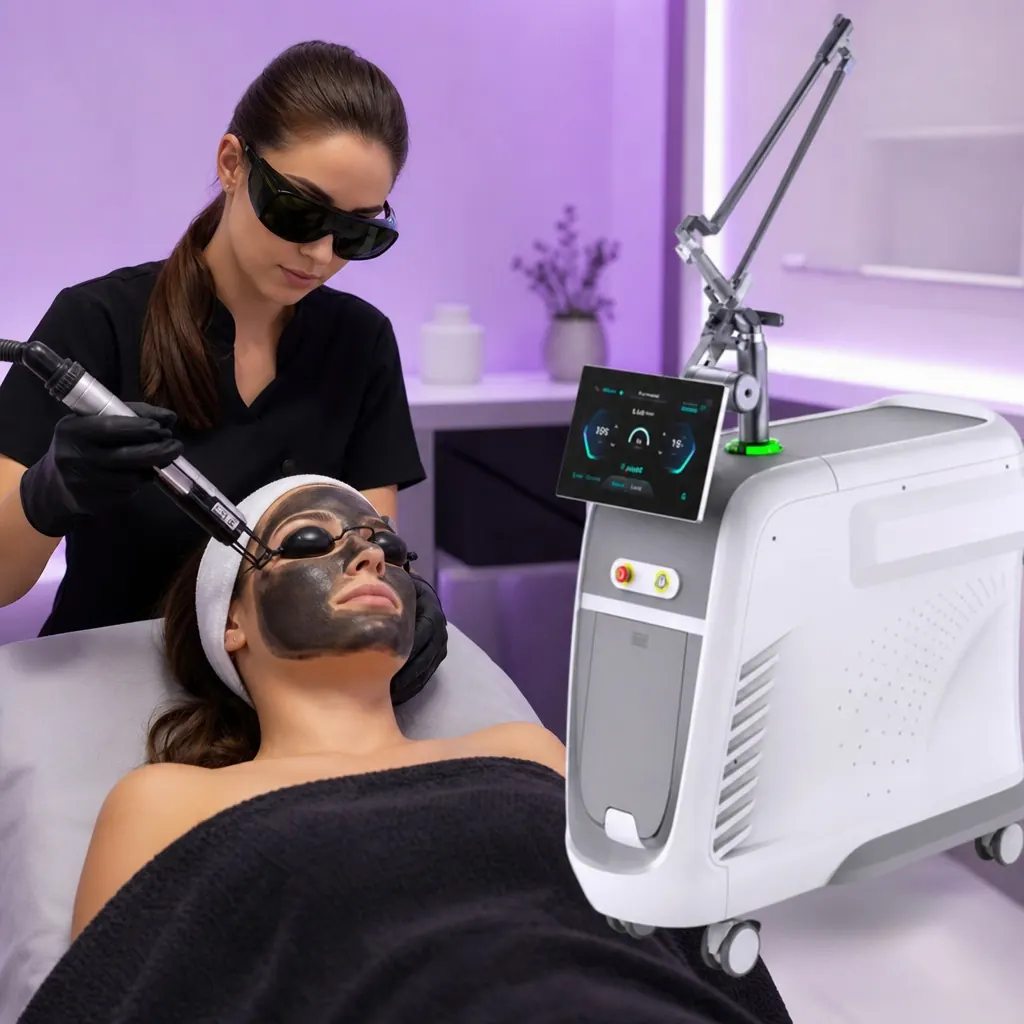 Carbon Peel — tratament Hollywood Glow cu nanoparticule de carbon și laser PICO