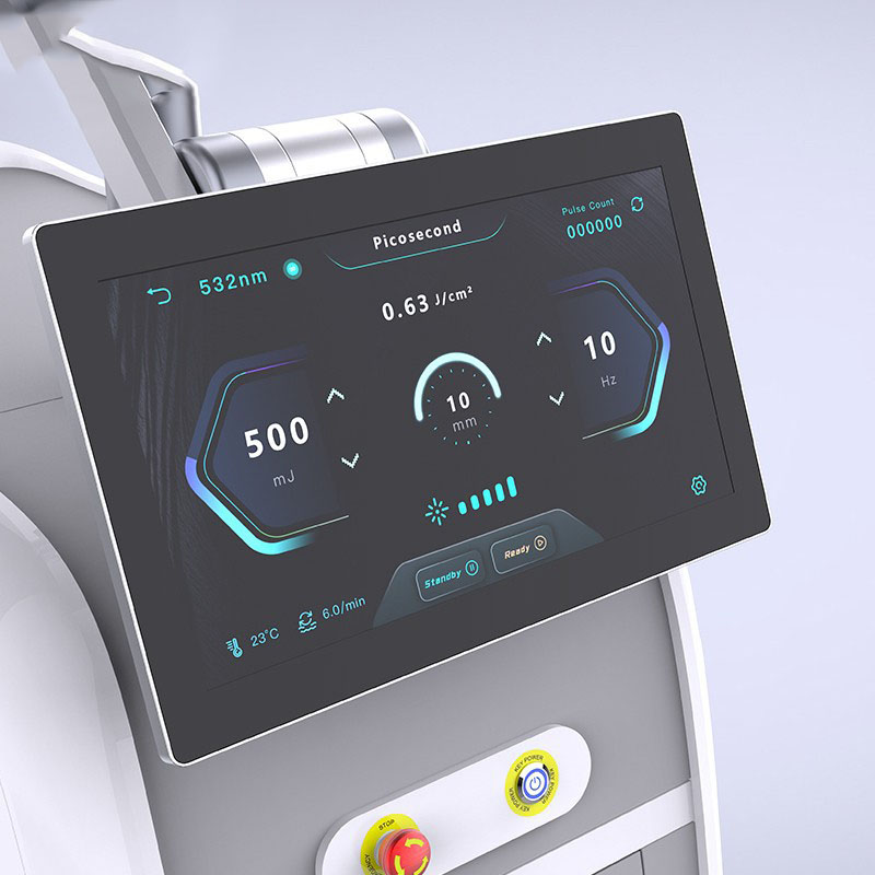 TRUE Pico Laser - display LCD touch 15,6 inch