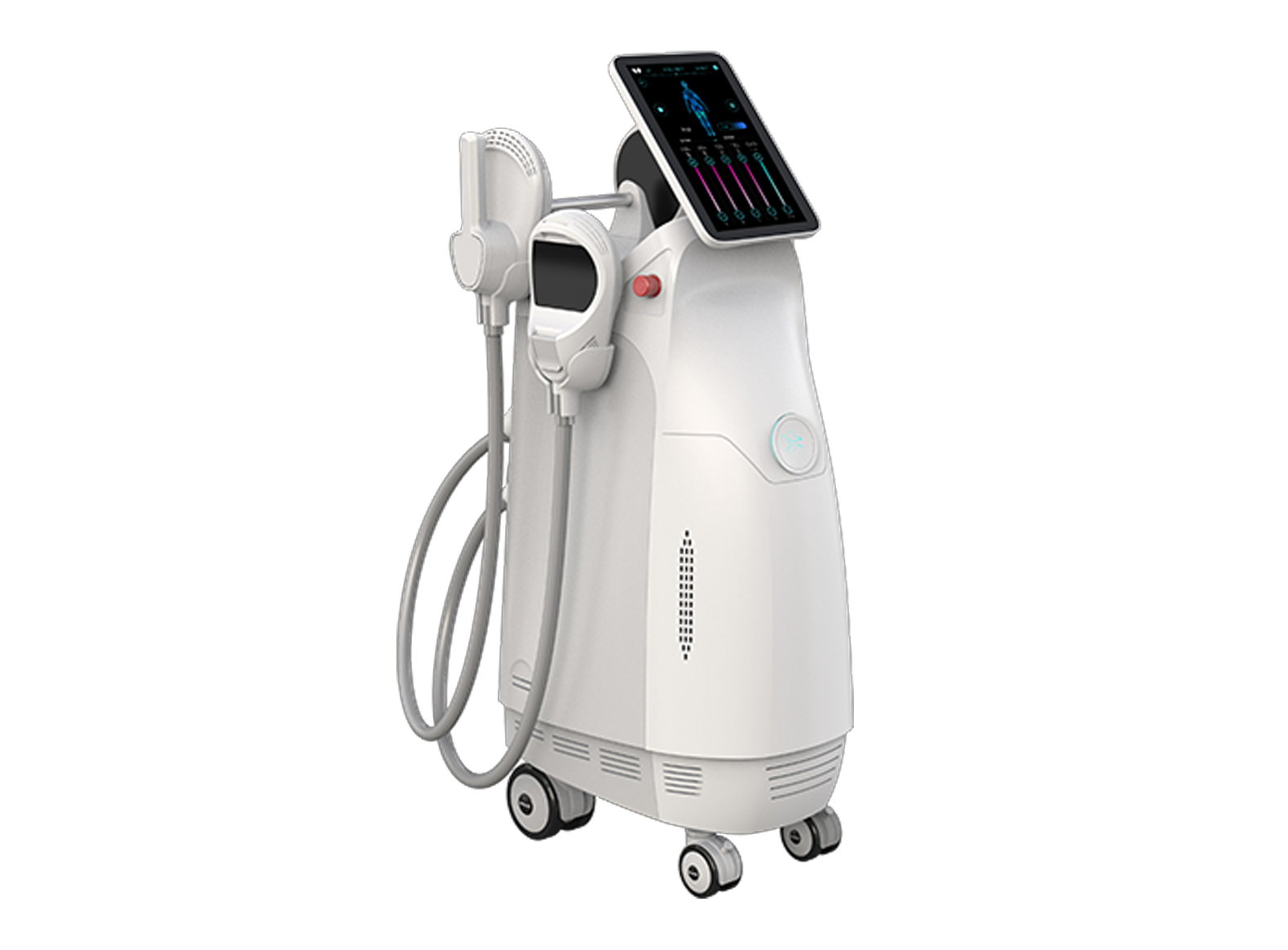 EMSlim - dispozitiv profesional UMS Sculptor cu 4 manipule HIFEM și touchscreen integrat