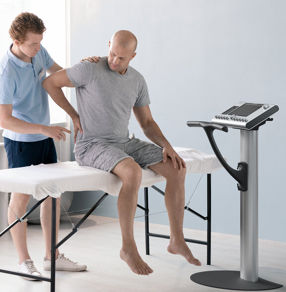 EMS miha bodytec utilizat pentru recuperare în dureri lombare cronice