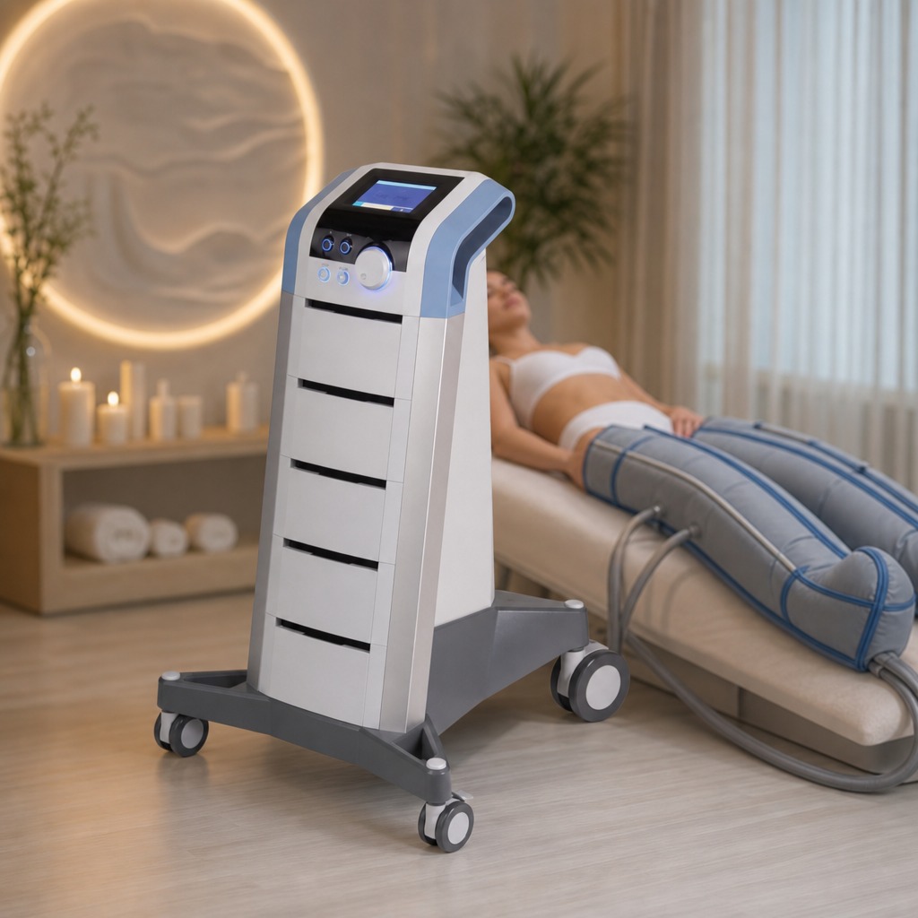 BTL Lymphastim — dispozitiv profesional de presoterapie pentru drenaj limfatic