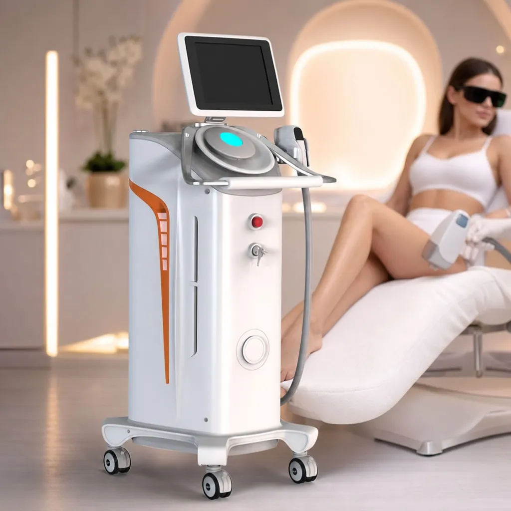 Laser 4K — aparat de epilare definitivă cu 4 lungimi de undă