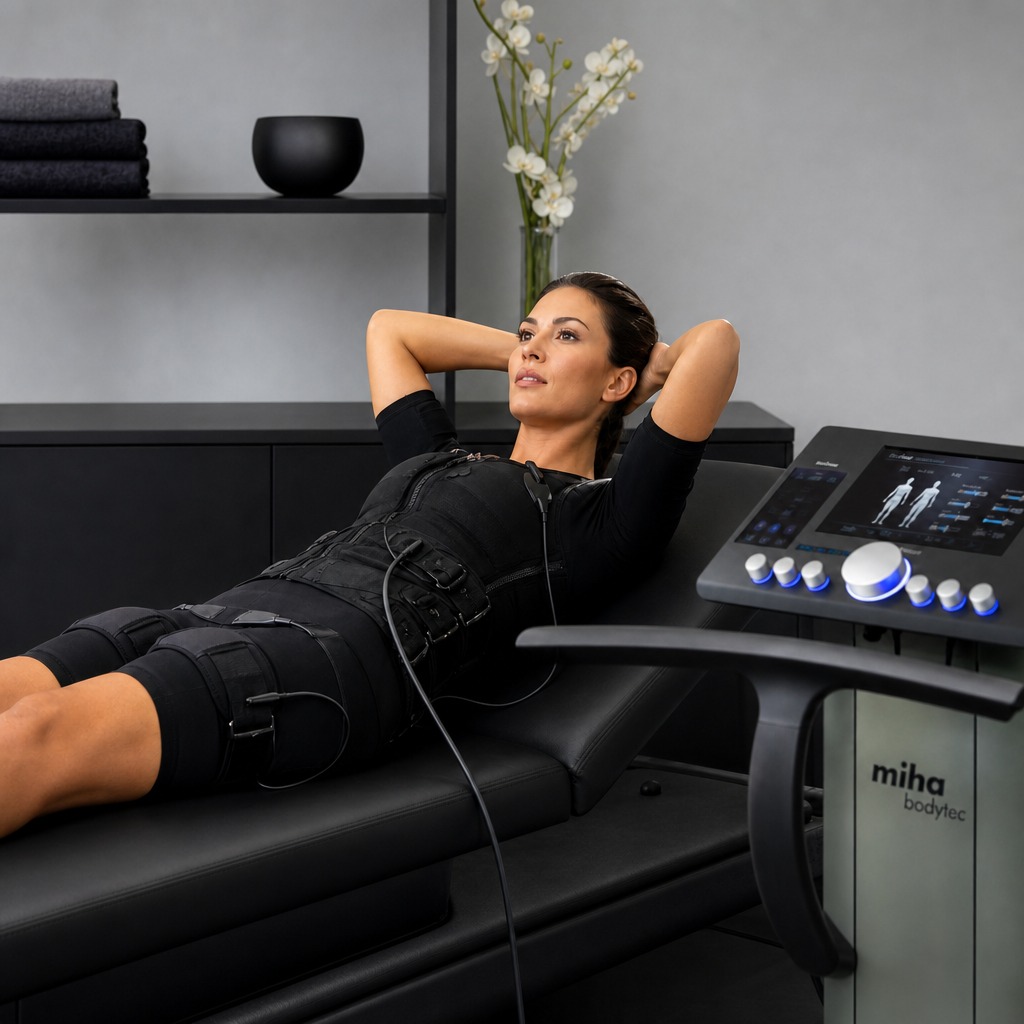 EMS miha bodytec — dispozitiv medical german de electrostimulare musculară